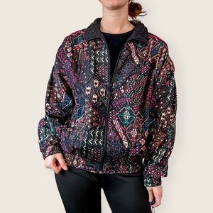 Retro Windbreaker, size M, measurements in photos